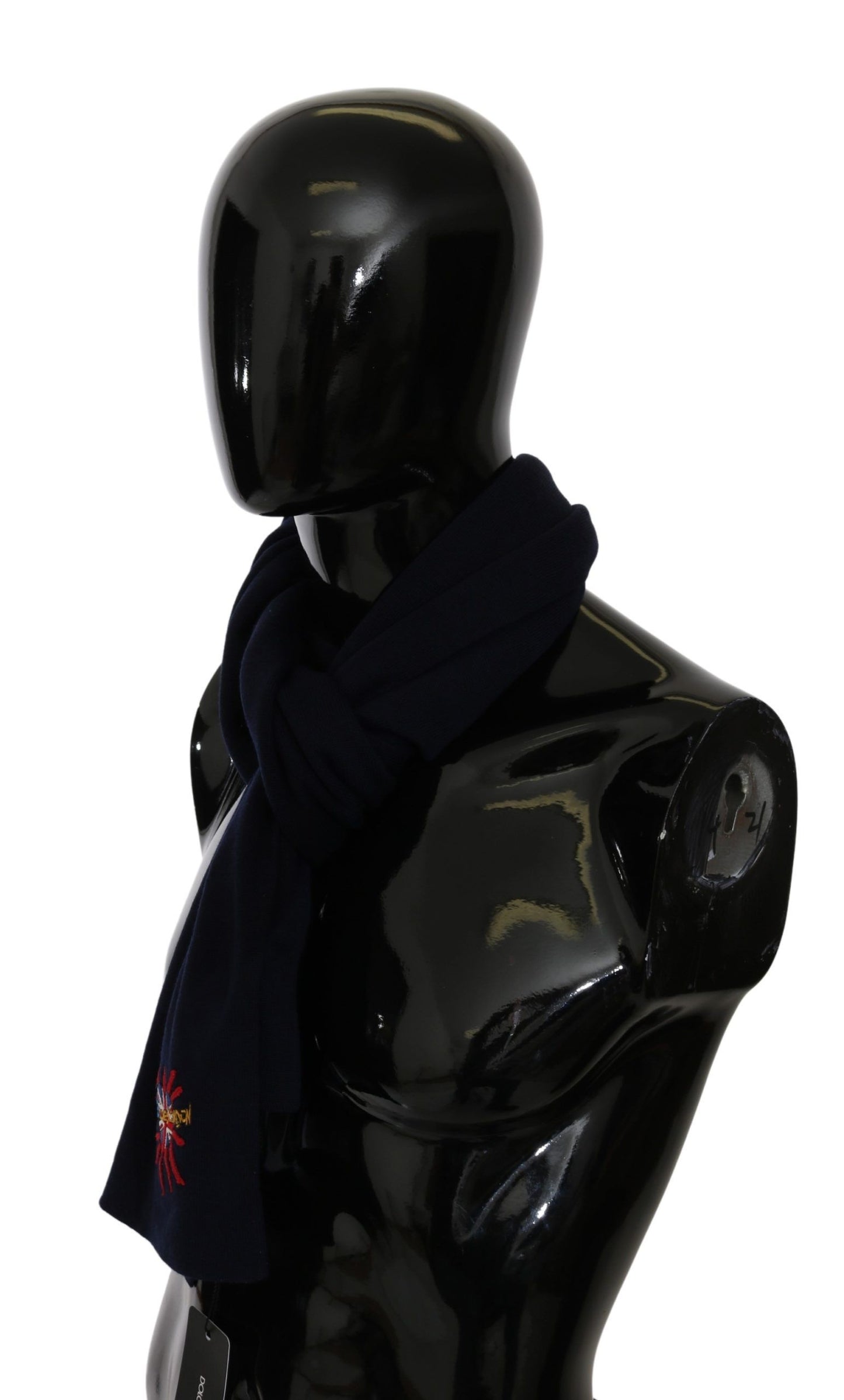 Dolce & Gabbana Blauer #DGLovesLondon Wickelschal Wollschal