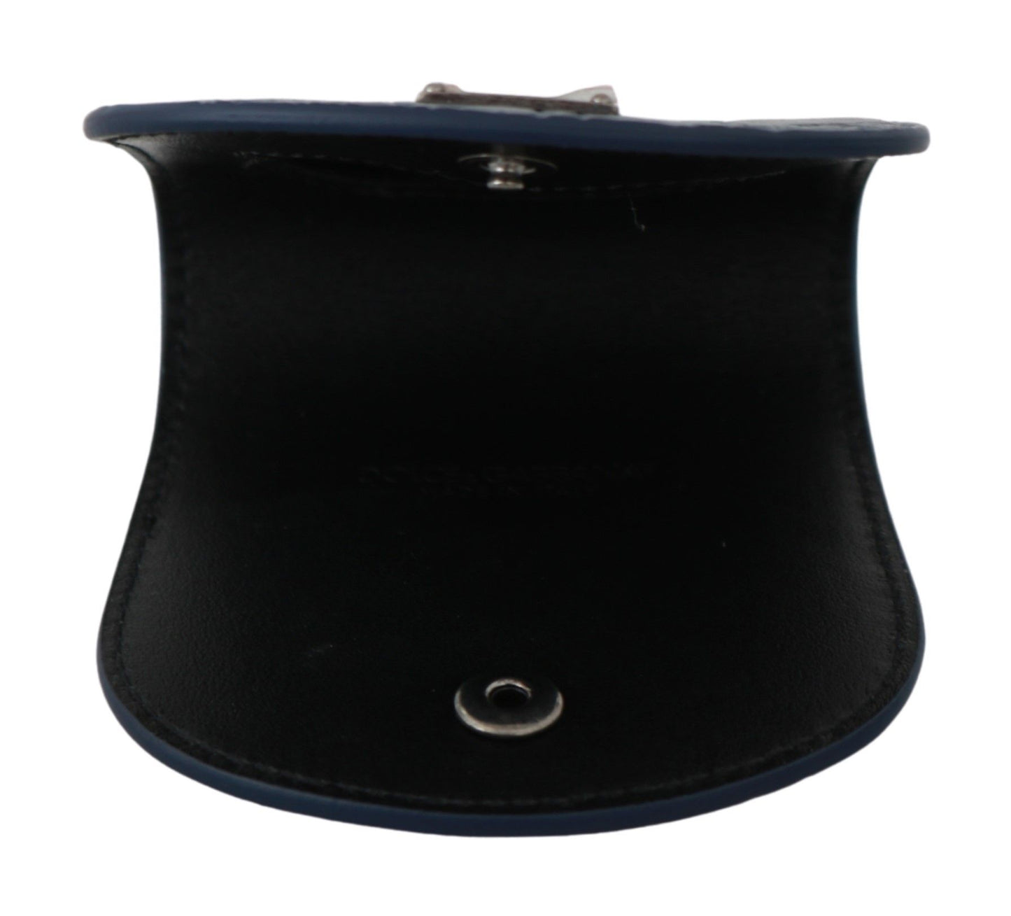 Dolce & Gabbana – Kondometui aus blauem Leder