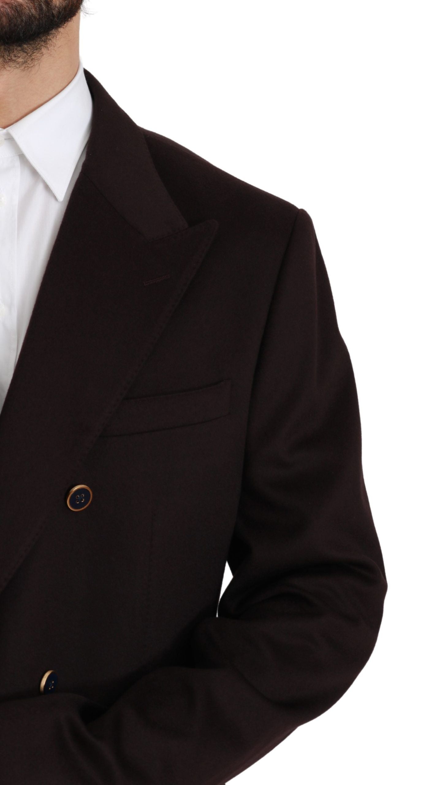 Dolce & Gabbana Bordeaux Kaschmirmantel TAORMINA Blazer