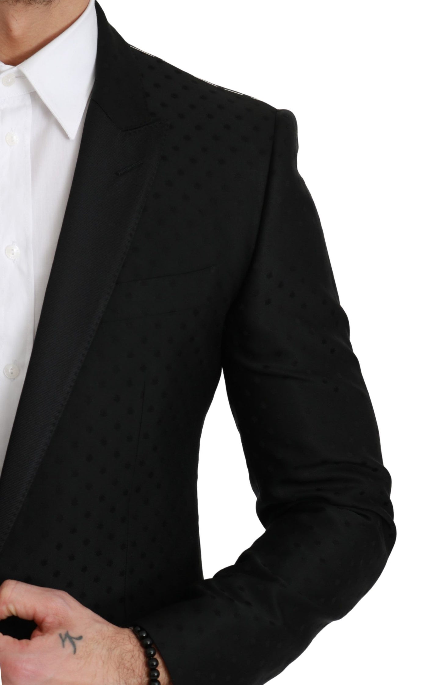 Dolce & Gabbana Schwarz Slim Fit Manteljacke MARTINI Blazer