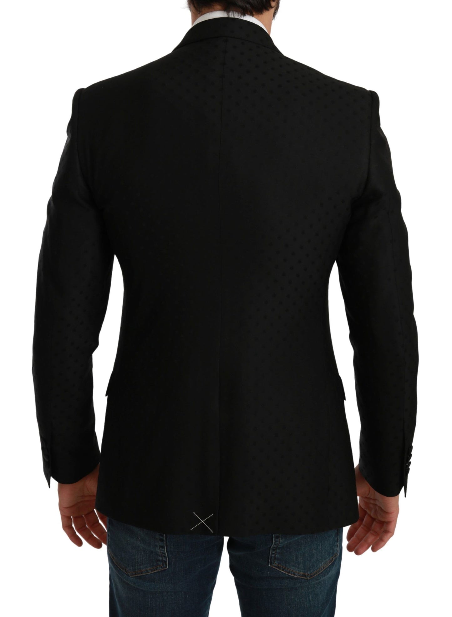 Dolce & Gabbana Schwarz Slim Fit Manteljacke MARTINI Blazer