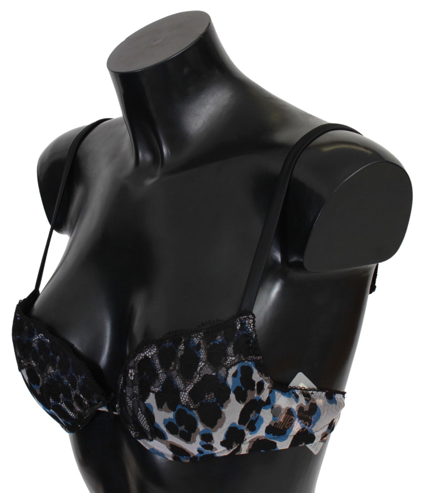 Roberto Cavalli schwarze Spitzen-Reggiseno-Nylon-BH-Unterwäsche