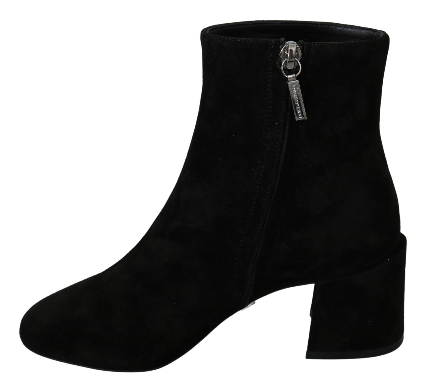 Dolce & Gabbana L'Amore E'Bellezza Stiefel aus schwarzem Wildleder