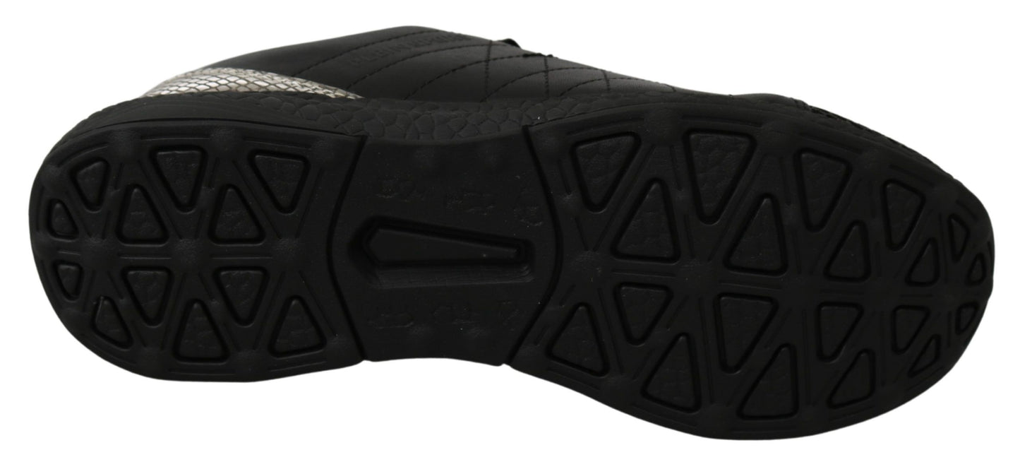 Philipp Plein – Schwarze, lässige Lauf-Sneakers