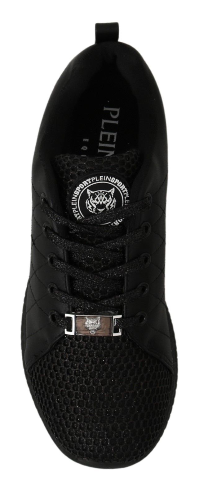 Philipp Plein – Schwarze, lässige Lauf-Sneakers