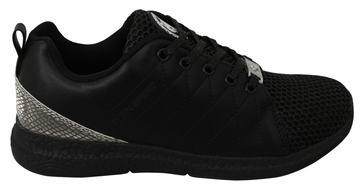 Philipp Plein – Schwarze, lässige Lauf-Sneakers