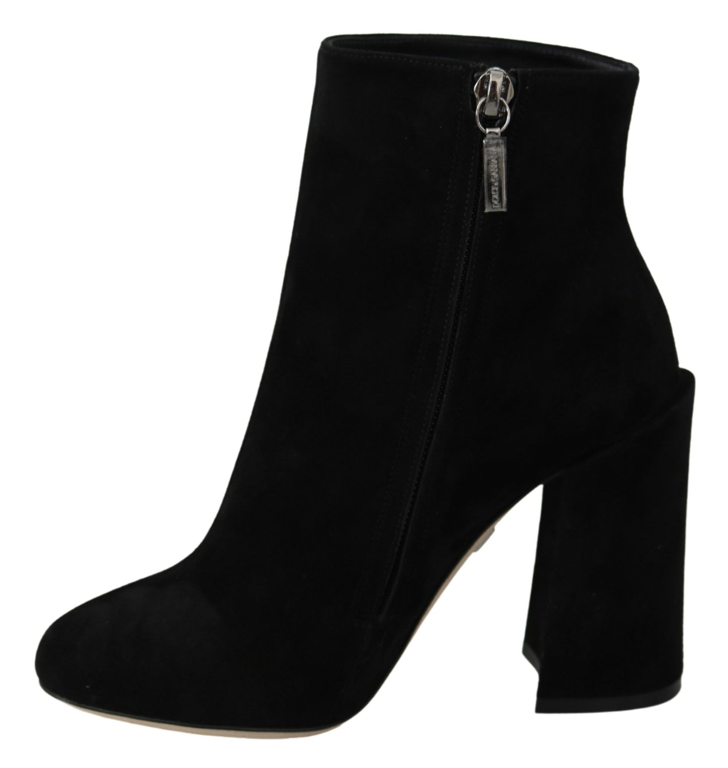Dolce & Gabbana L'Amore E'Bellezza Stiefel aus schwarzem Wildleder