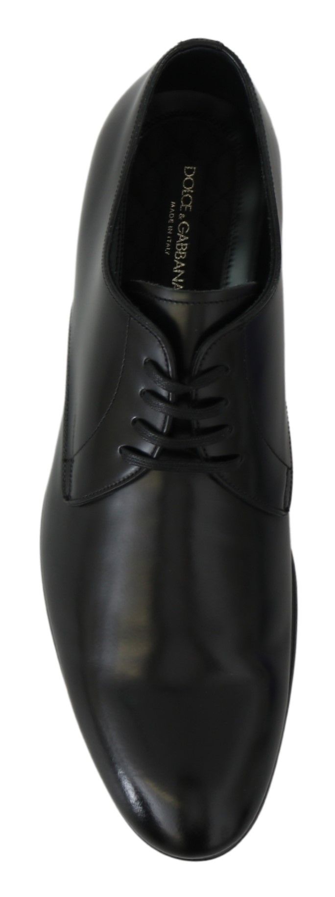 Dolce & Gabbana – Derby Napoli – Formelle Schuhe aus schwarzem Leder