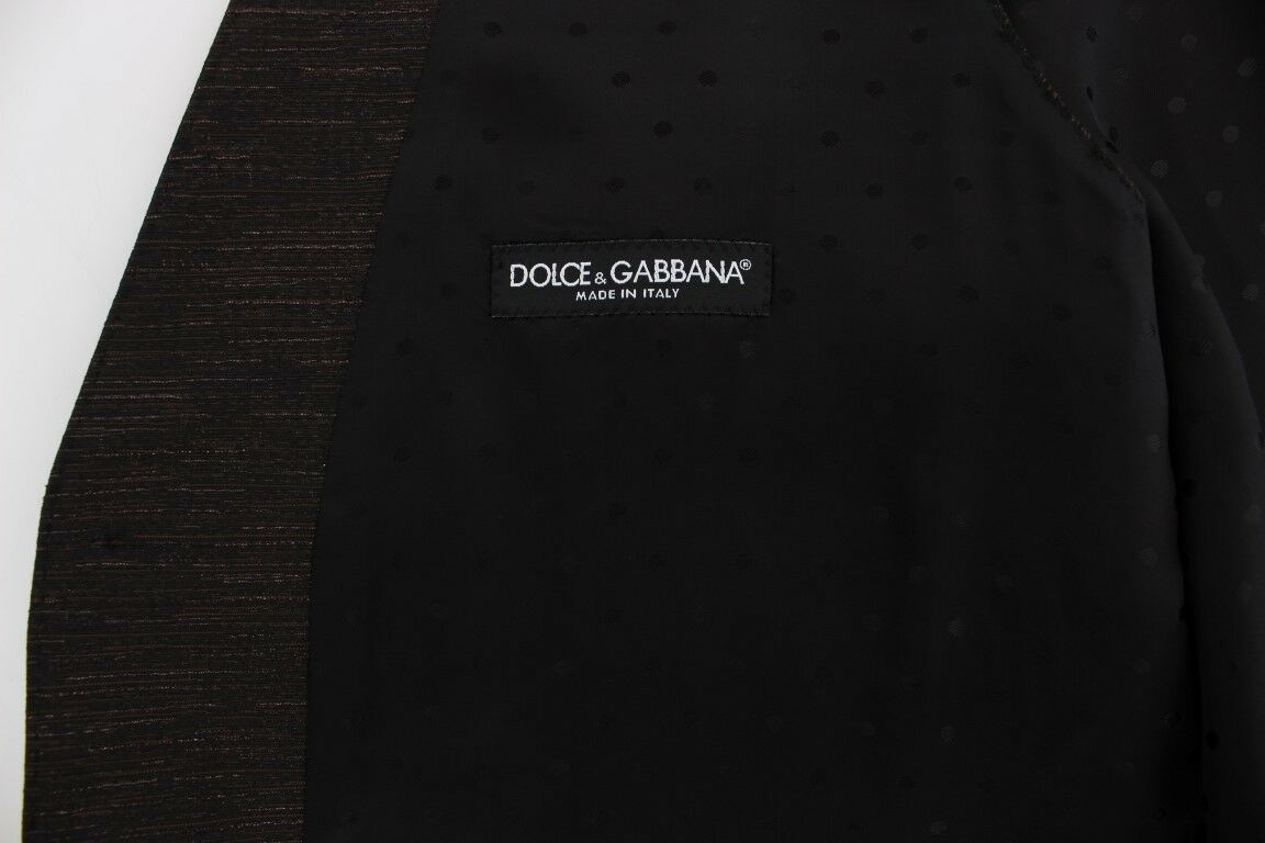 Dolce & Gabbana – Schwarze Weste aus Wolle mit Logo