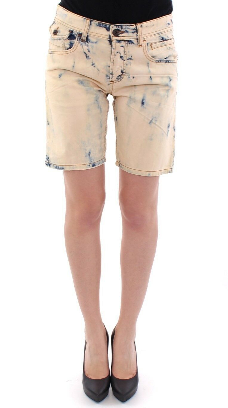 Dolce & Gabbana Blaue Jeans-Shorts aus gewaschener Baumwolle