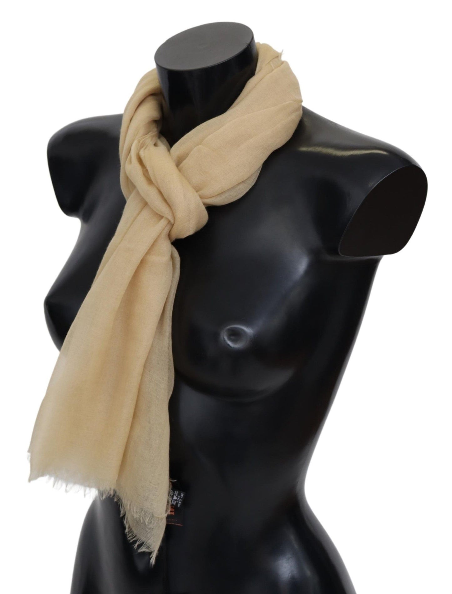 Missoni Beige Kaschmir Unisex Halstuch