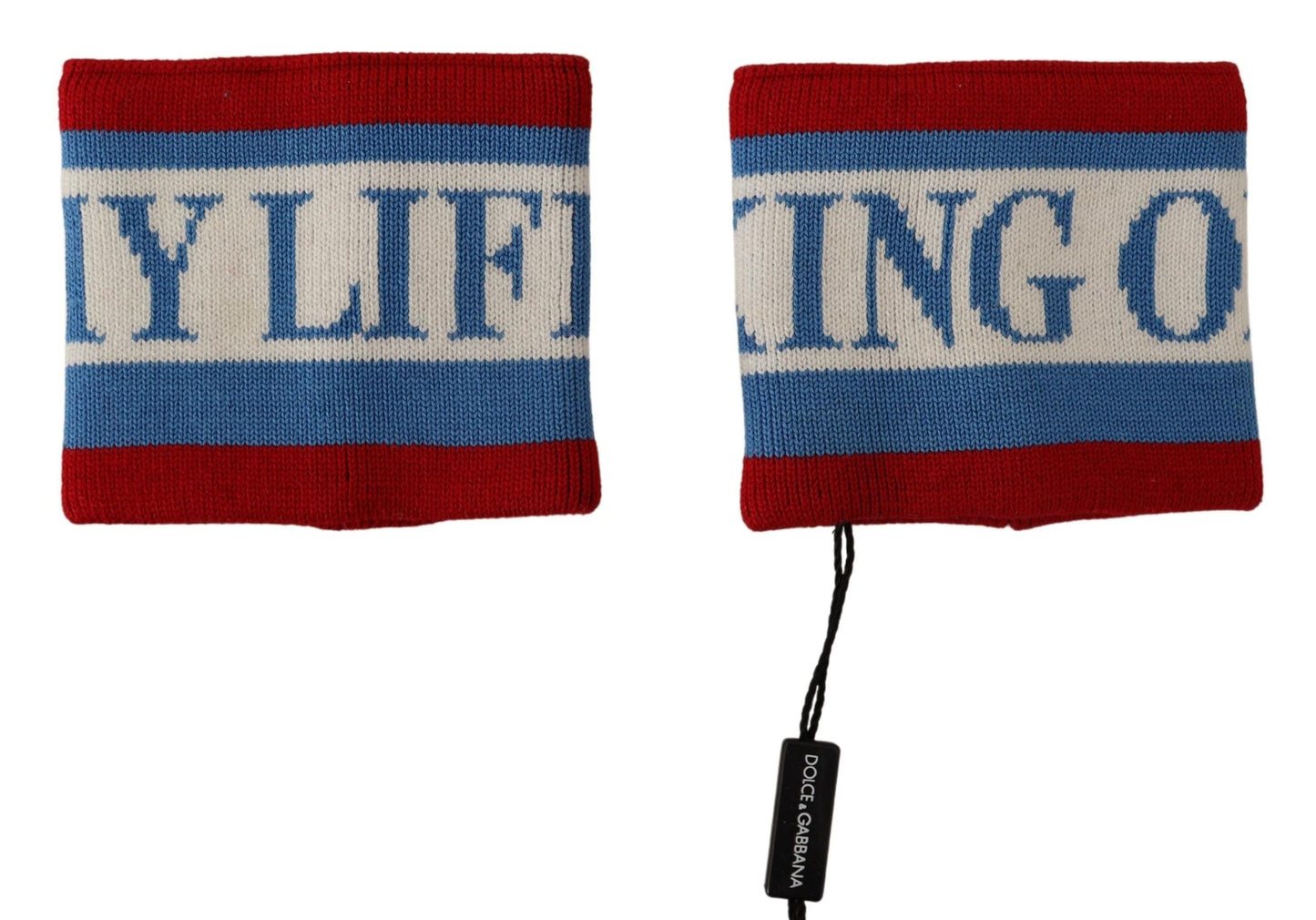 Dolce & Gabbana Mehrfarbiges King Of My Life Kaschmirarmband