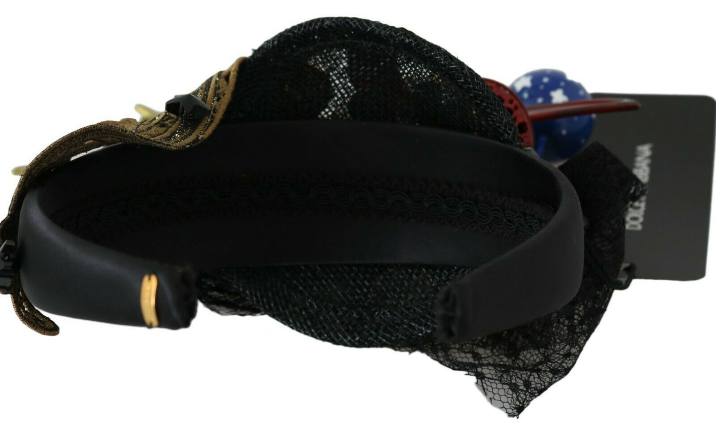 Dolce & Gabbana Rocket Crystal Stars Tiara Diadem-Stirnband