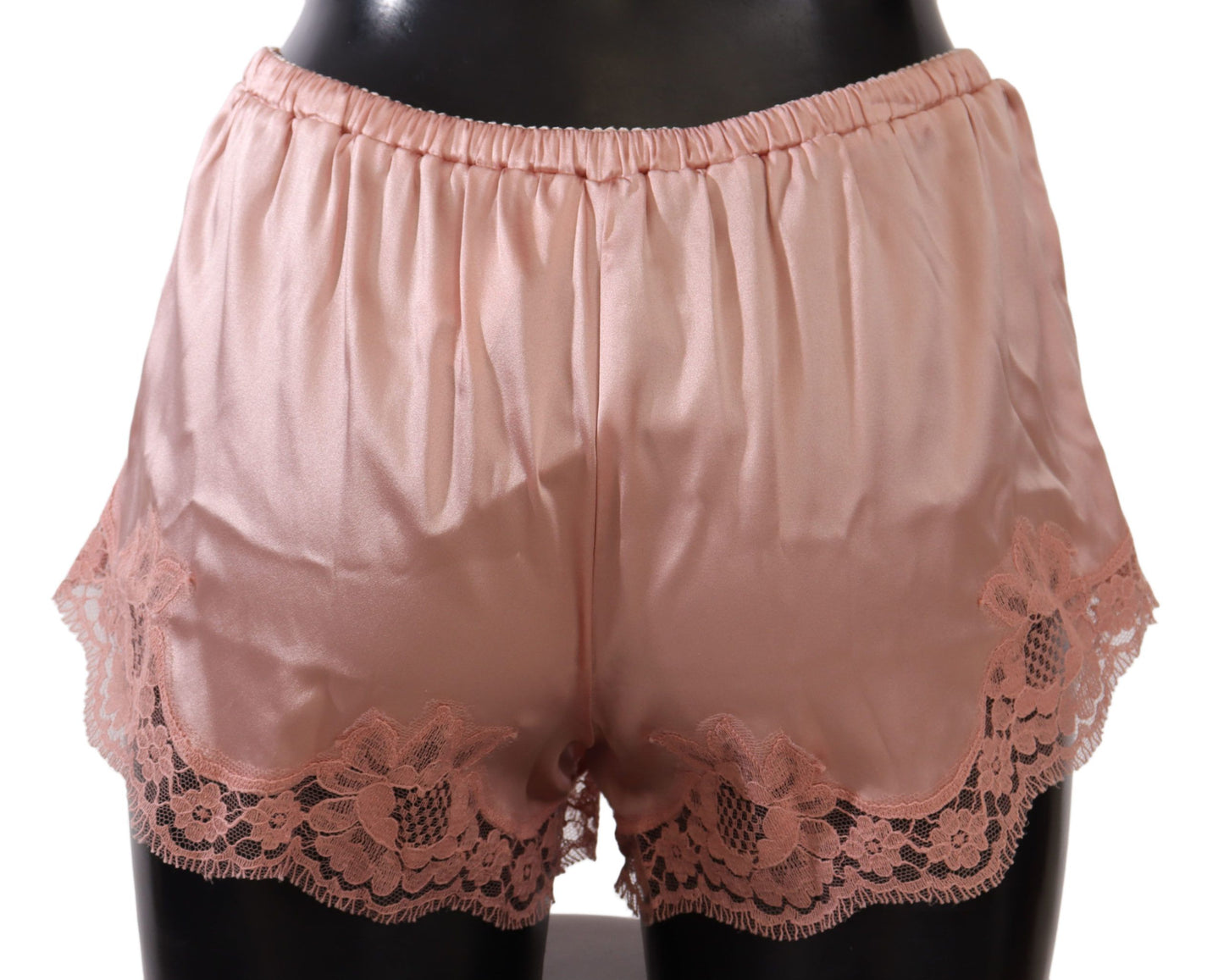 Dolce & Gabbana Dessous-Unterwäsche aus rosa Blumenspitze