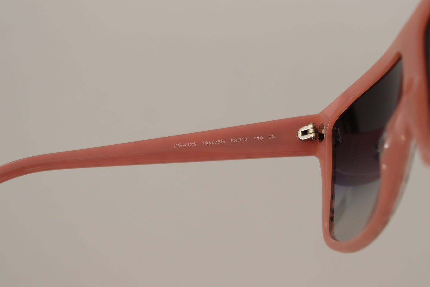 Dolce & Gabbana – Braune Sonnenbrille mit Sternen aus Acetatrahmen für Damen
