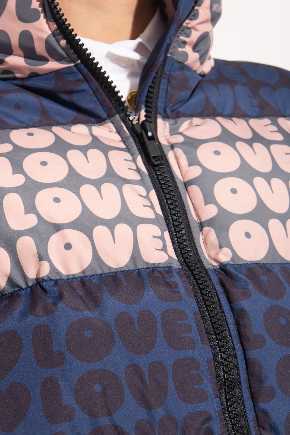 Love Moschino Mehrfarbige Polyester-Damenjacke