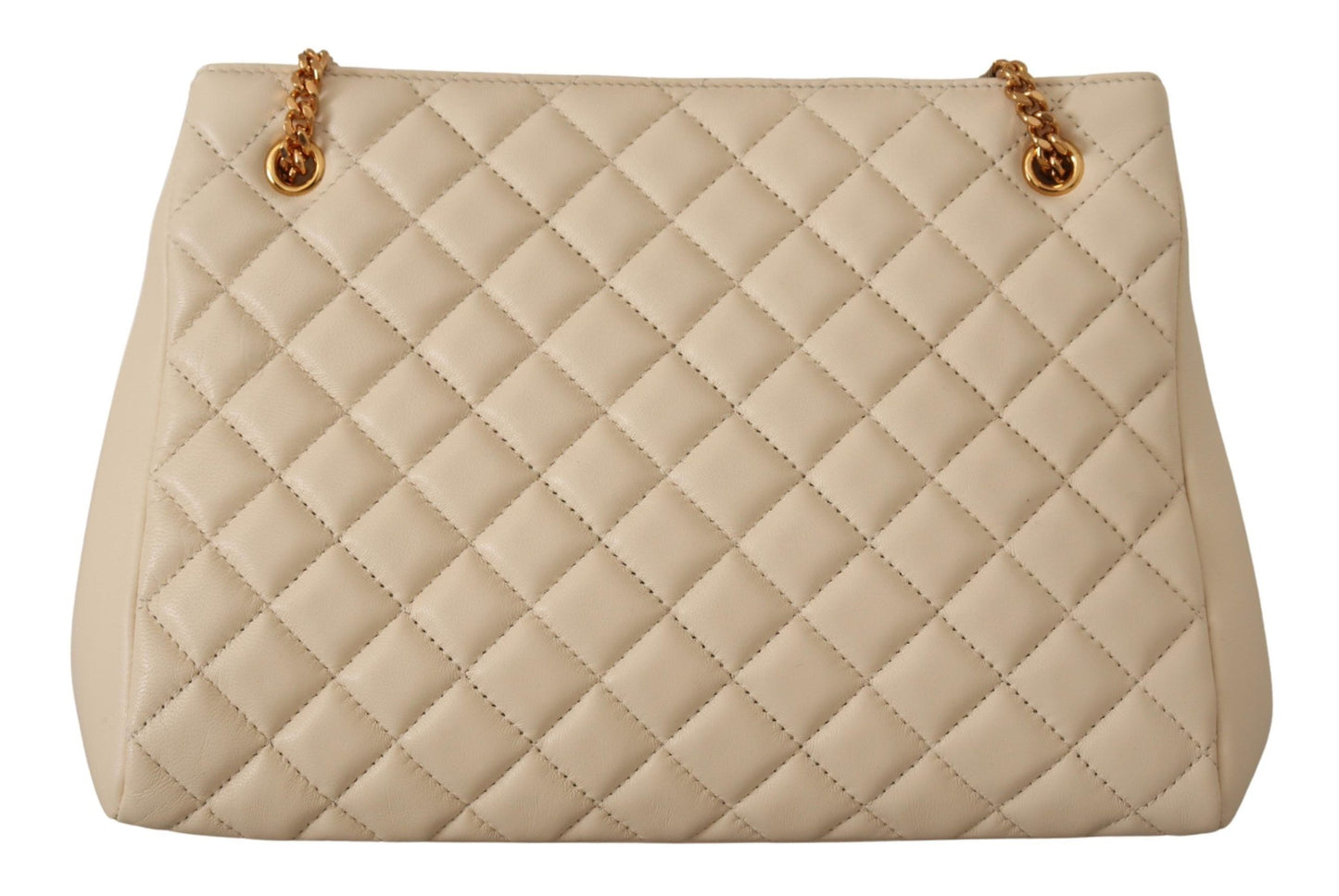 Versace Elegante gesteppte Tragetasche aus Nappaleder