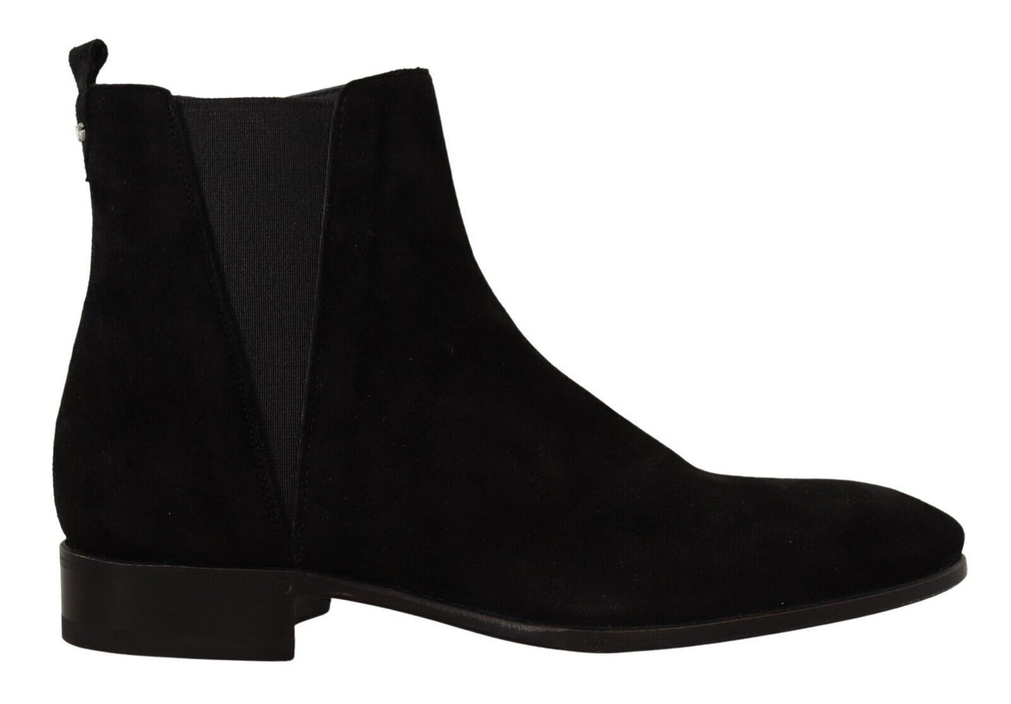 Dolce & Gabbana Chelsea-Stiefel aus schwarzem Wildleder für Herren