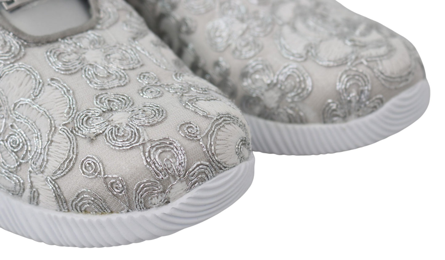 Plein Sport – Joice – Sneaker „Gleam Runner“ in Silber