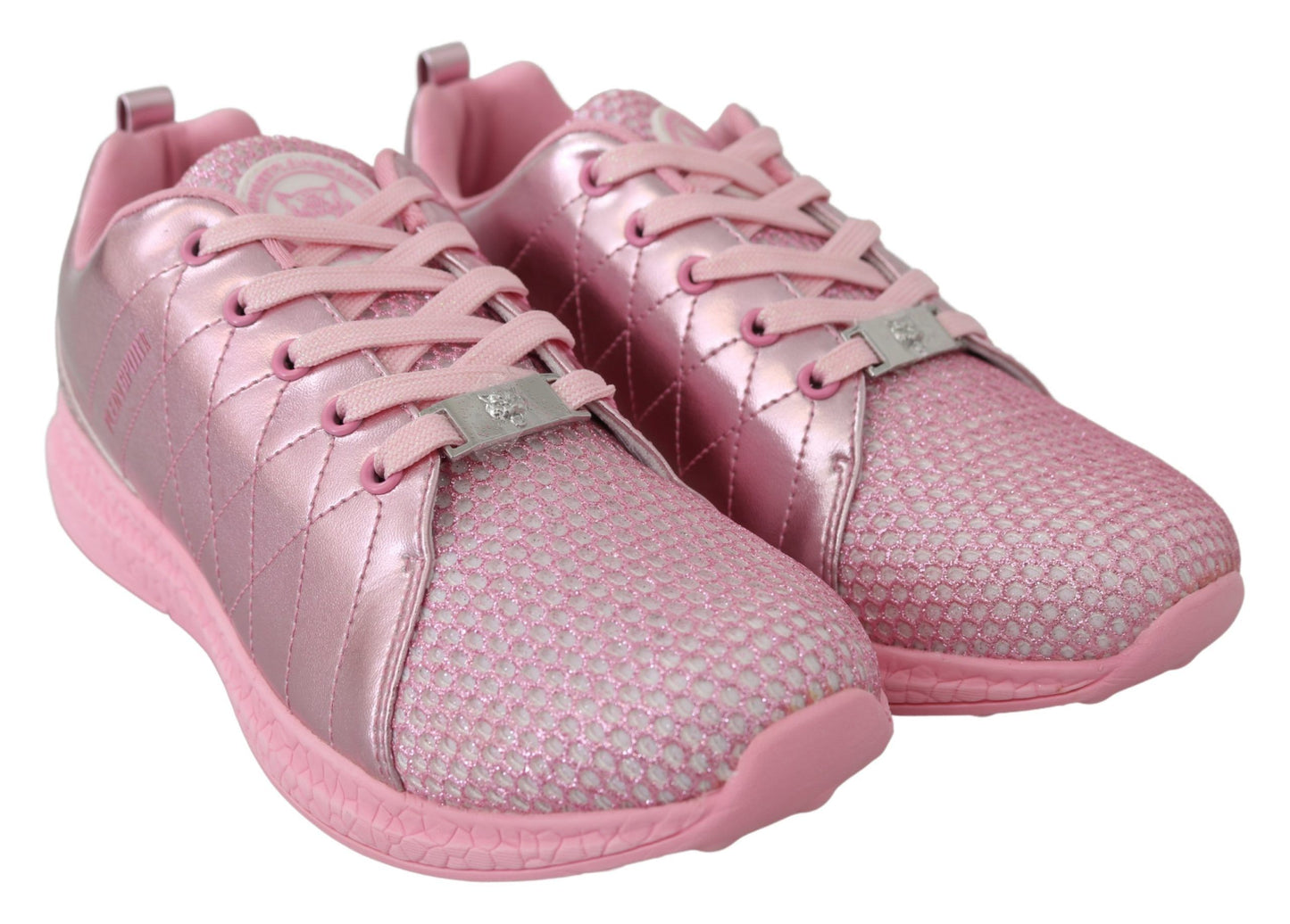 Plein Sport – Schicke, rosafarbene Blush Runner Gisella-Sneaker