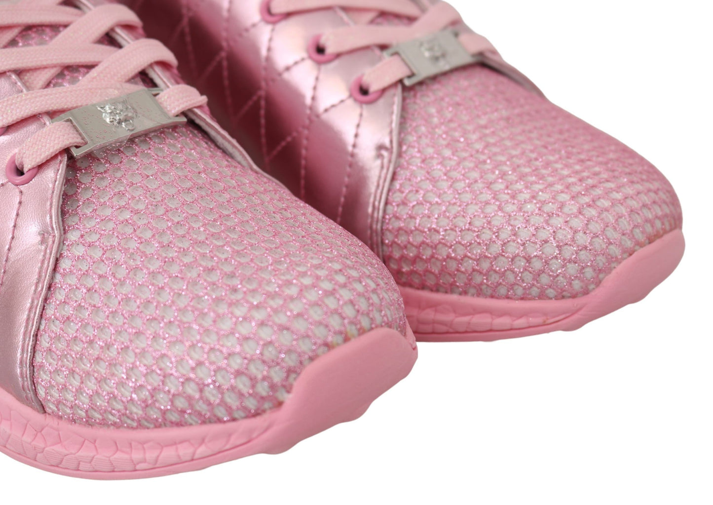 Plein Sport – Schicke, rosafarbene Blush Runner Gisella-Sneaker