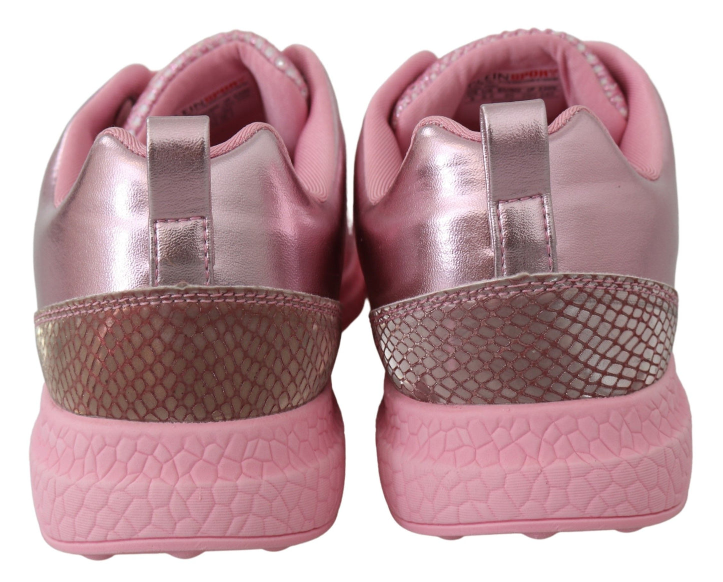 Plein Sport – Schicke, rosafarbene Blush Runner Gisella-Sneaker