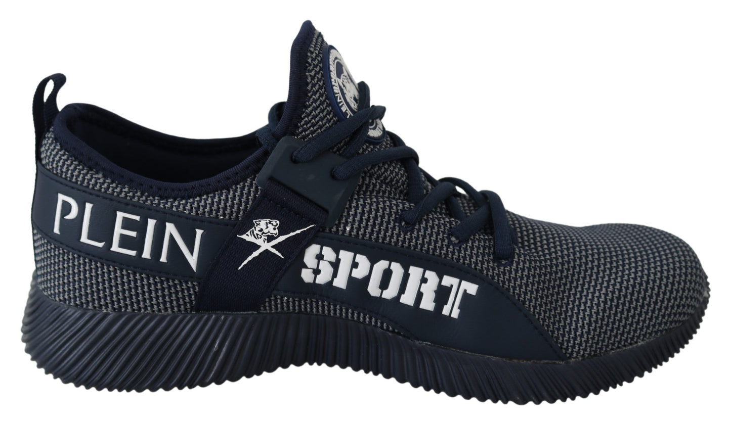 Plein Sport – Exklusive blaue Indaco Carter-Sneaker