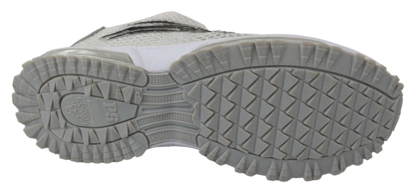 Plein Sport Glamorous Silber Gretel Sport Sneakers