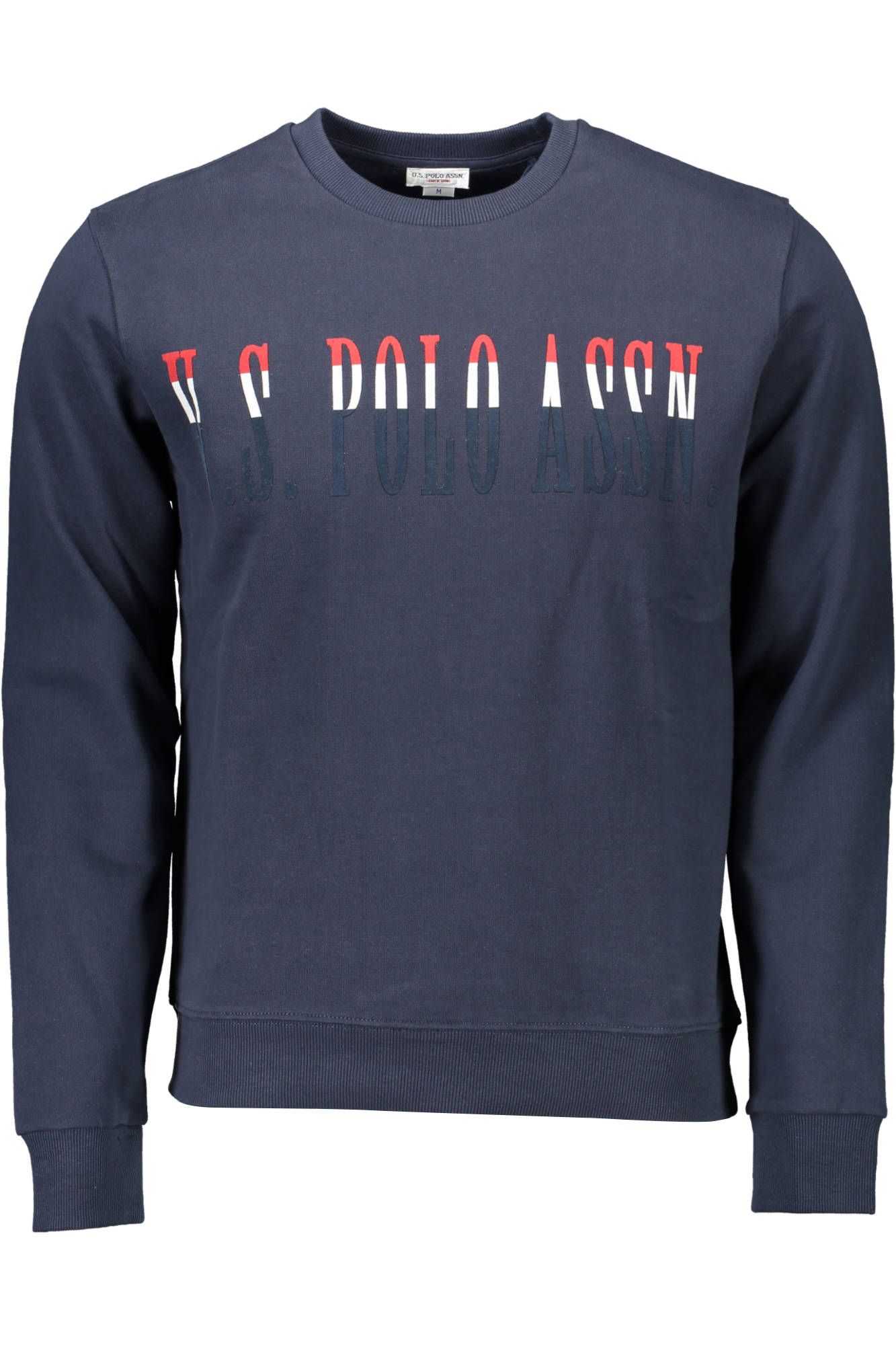 US POLO ASSN. Blauer Baumwollpullover für Herren
