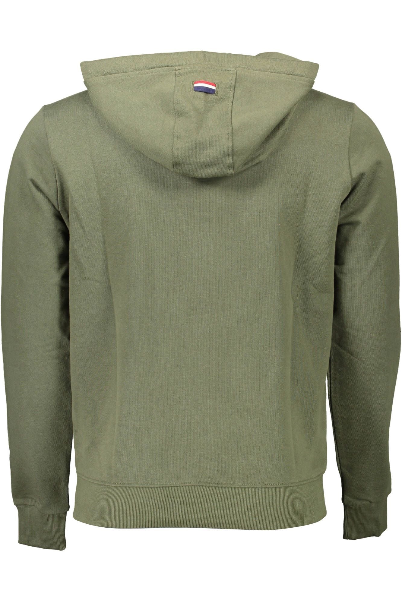 US POLO ASSN. Grüner Baumwollpullover für Herren