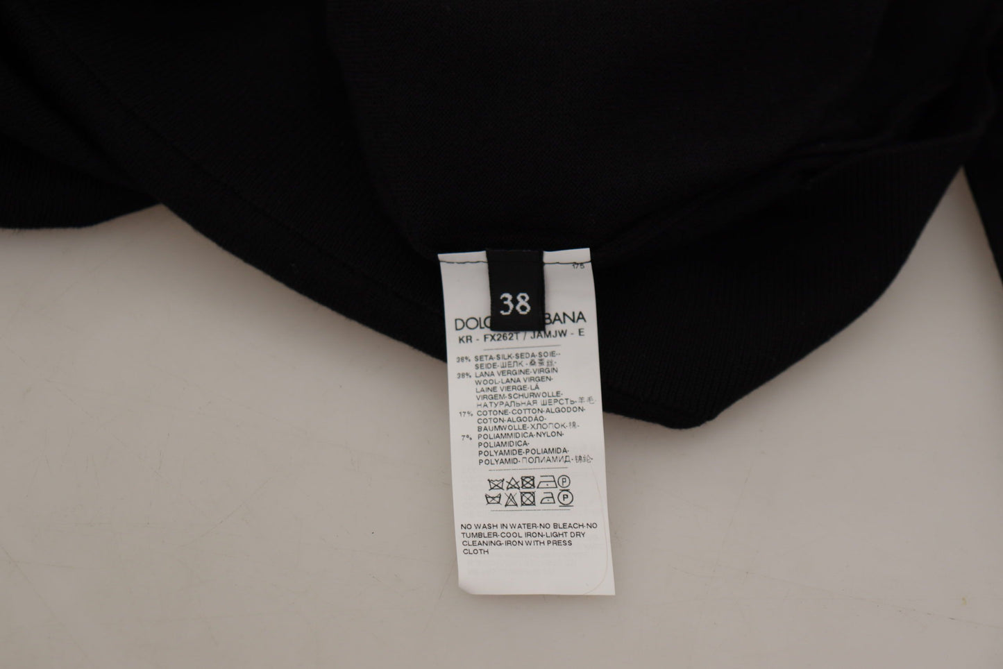 Dolce & Gabbana – Schwarzer Cardigan mit Engelsrosen-Spitze