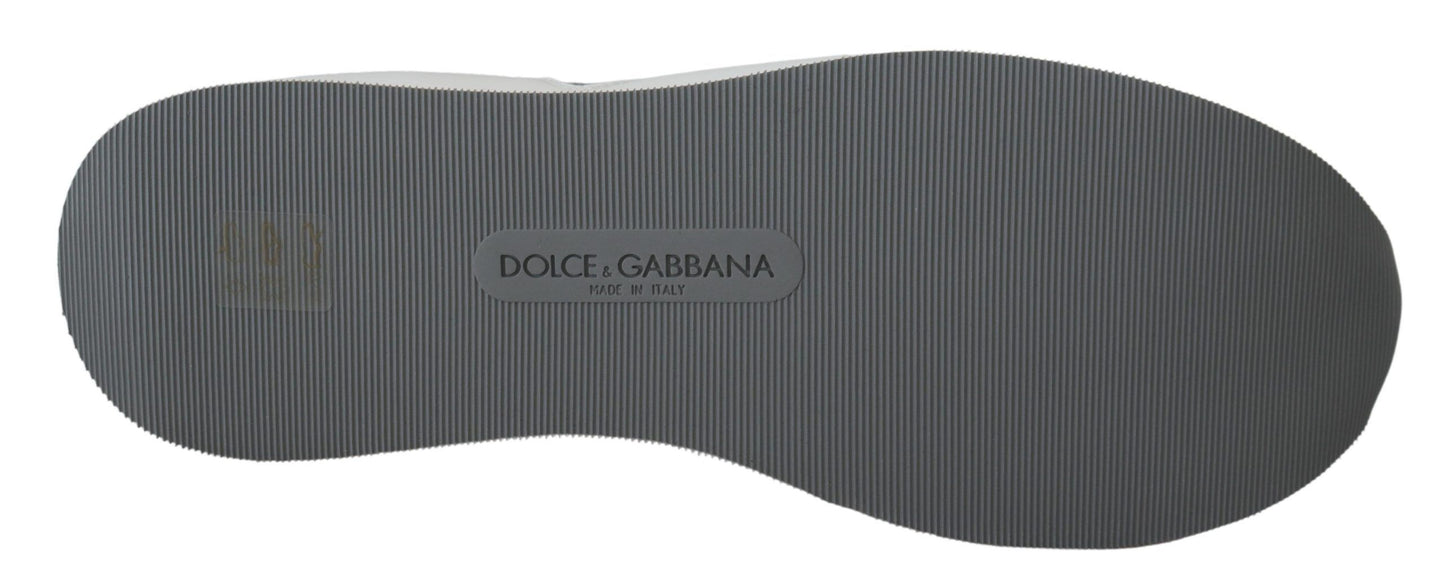 Dolce & Gabbana Mehrfarbige Sport-Sneakers aus Leder