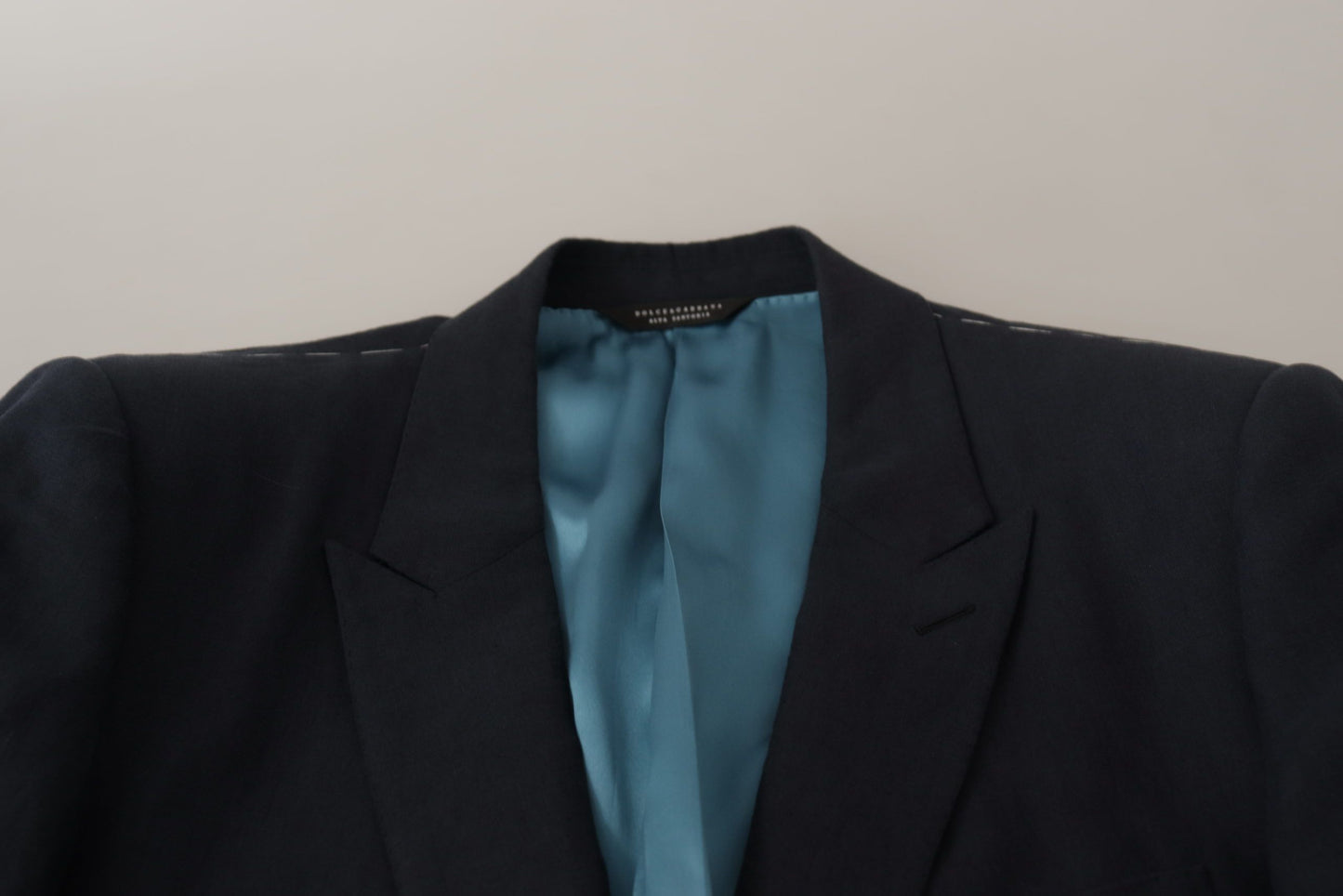 Dolce & Gabbana Dunkelblauer ALTA SARTORIA Jacken-Mantel-Blazer