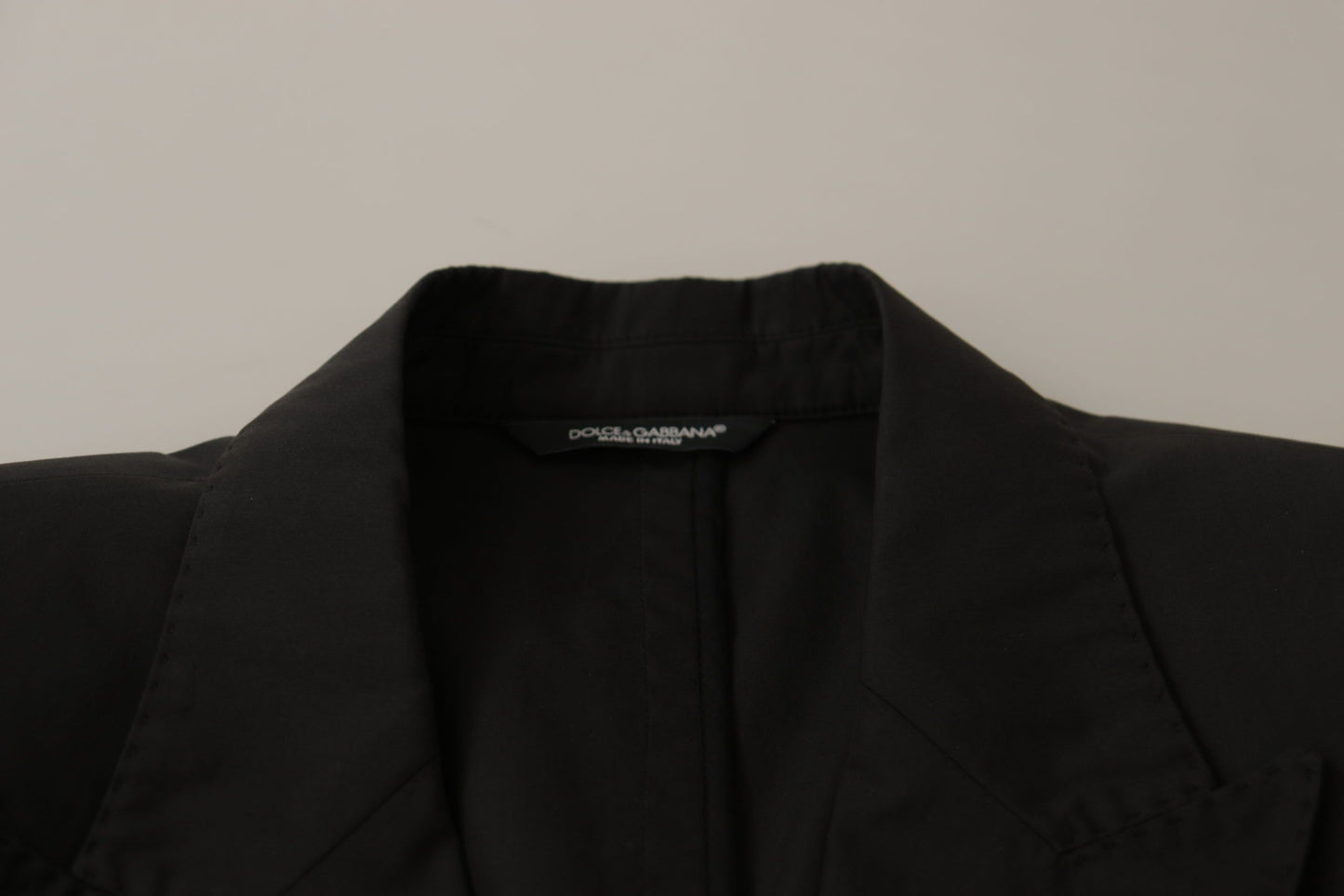 Dolce & Gabbana Schwarzer einreihiger TAORMINA-Blazer