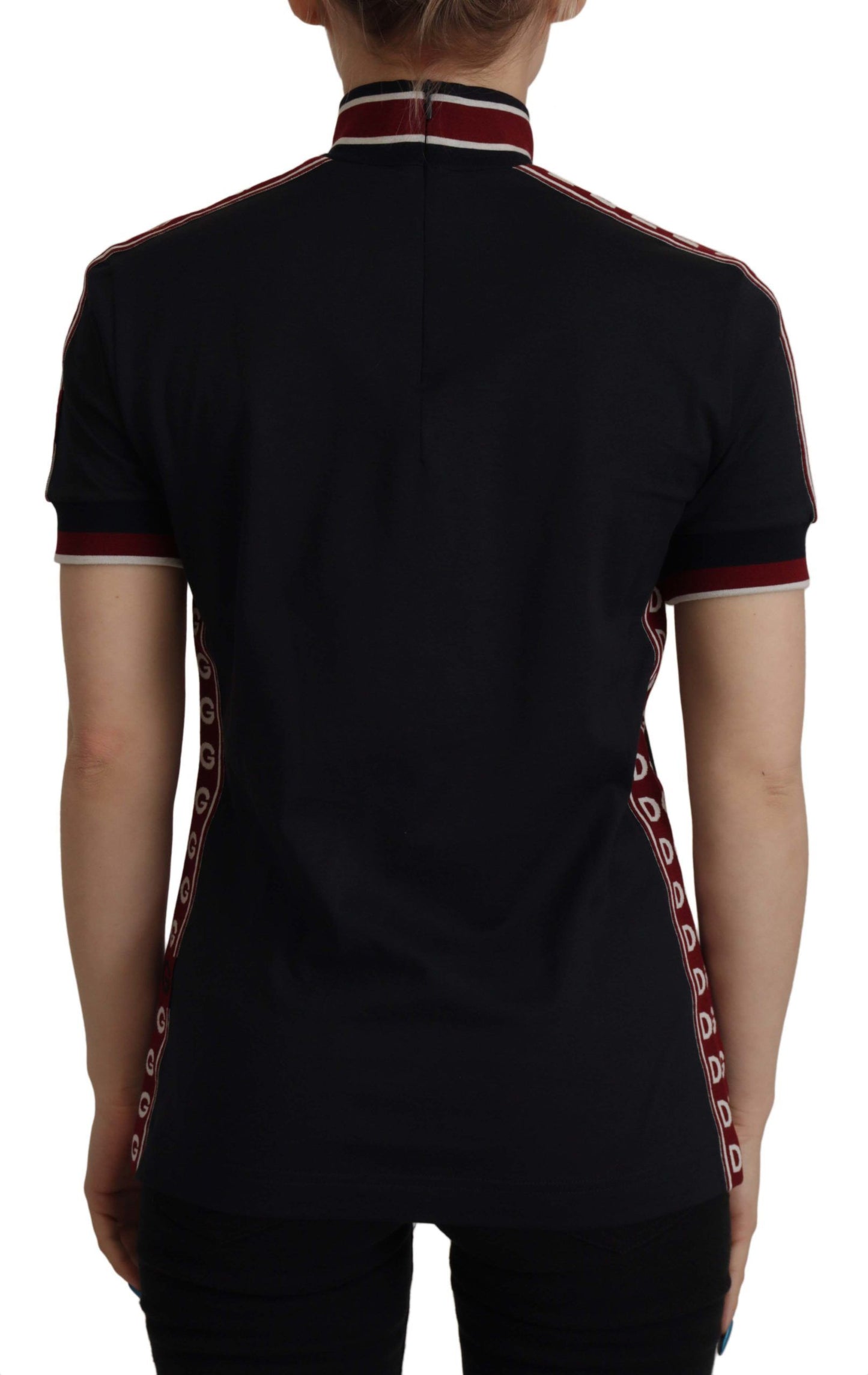 Dolce & Gabbana – Schwarzes T-Shirt „#DGMillennials“ aus 100 % Baumwolle