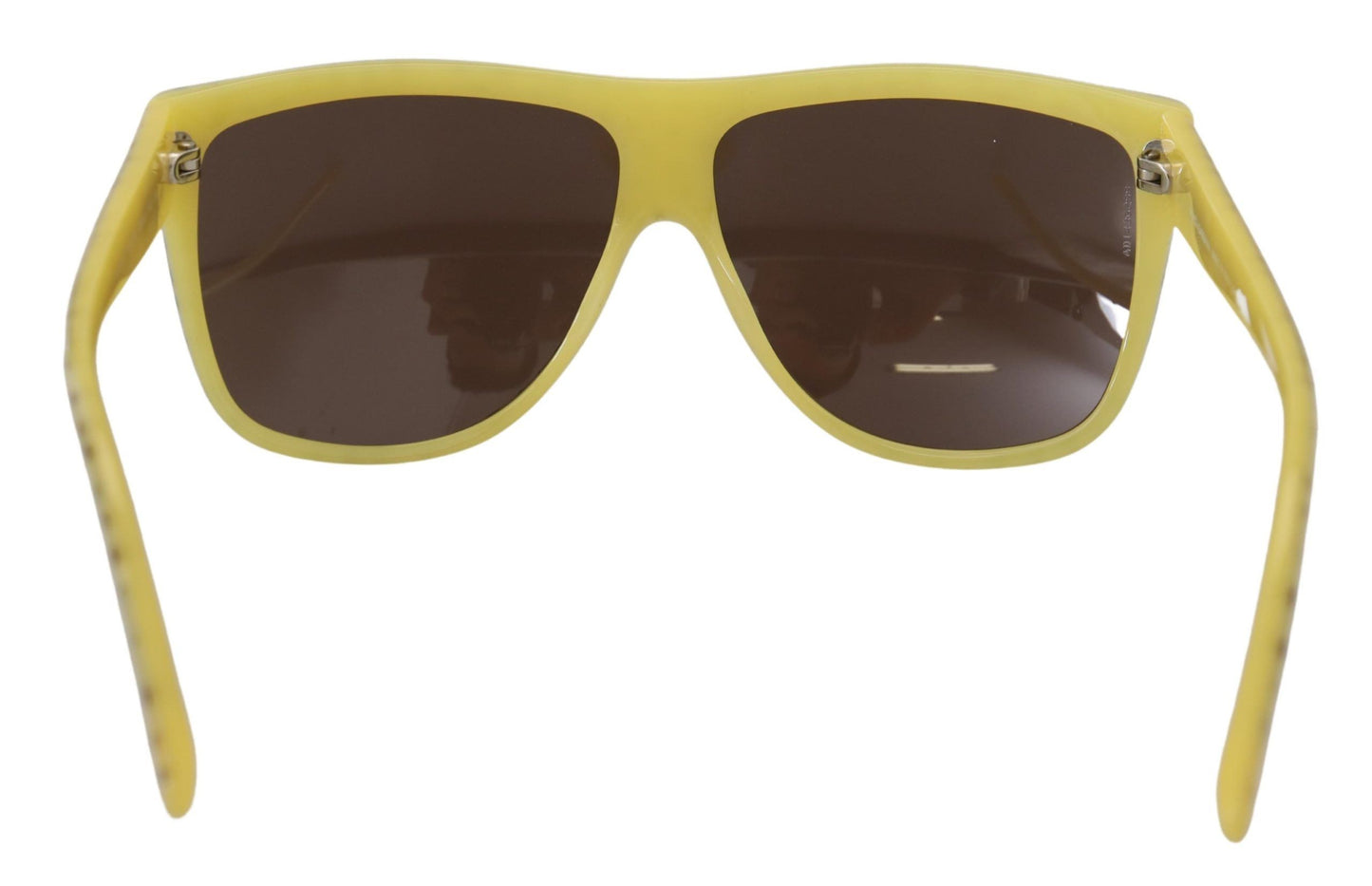 Dolce & Gabbana – DG4125 – Sonnenbrille mit quadratischen Gläsern aus Acetat mit gelben Sternen
