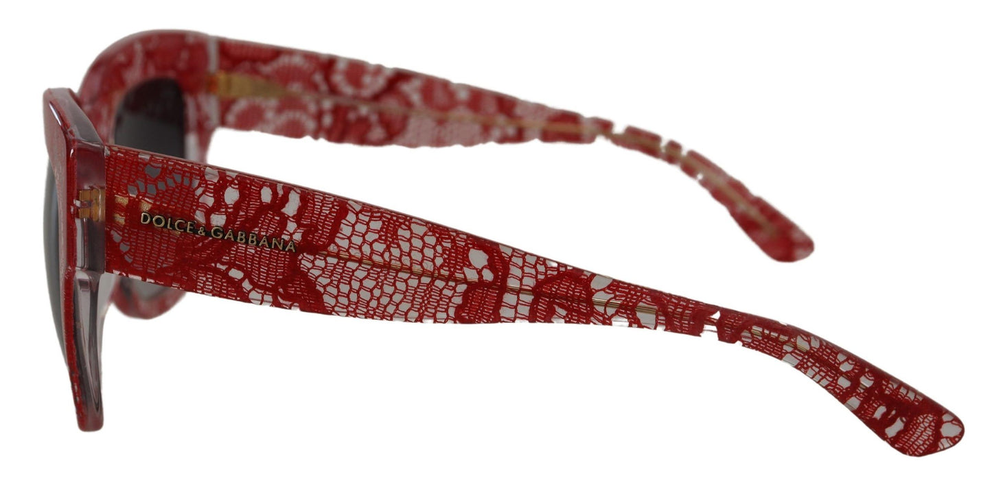 Dolce & Gabbana Sonnenbrille mit rechteckiger Acetat-Spitze DG4231
