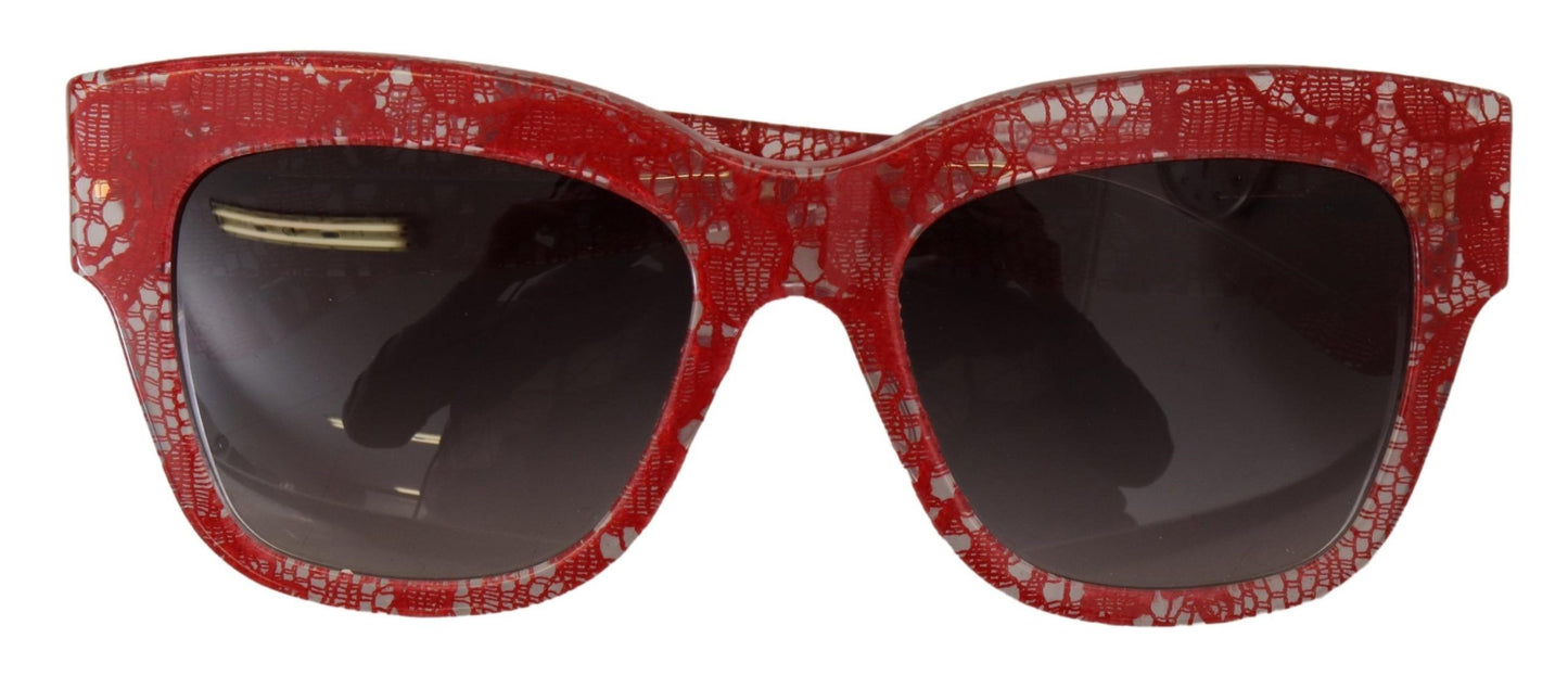 Dolce & Gabbana Sonnenbrille mit rechteckiger Acetat-Spitze DG4231