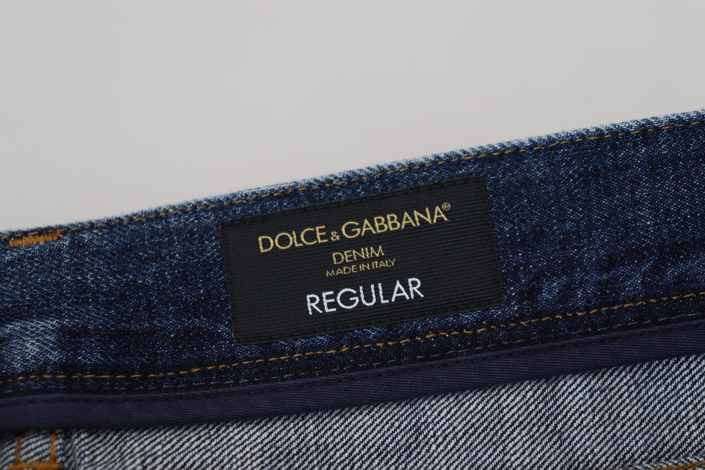 Dolce & Gabbana Jeanshose aus Baumwolle in normaler Waschung in Blau