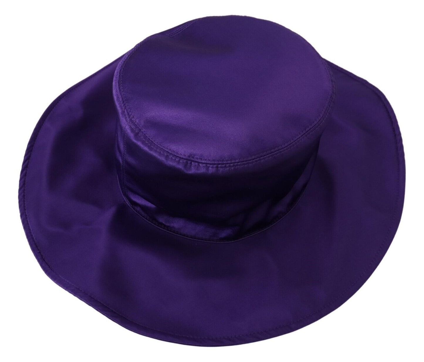 Dolce & Gabbana, violetter Zylinder aus Stretchseide