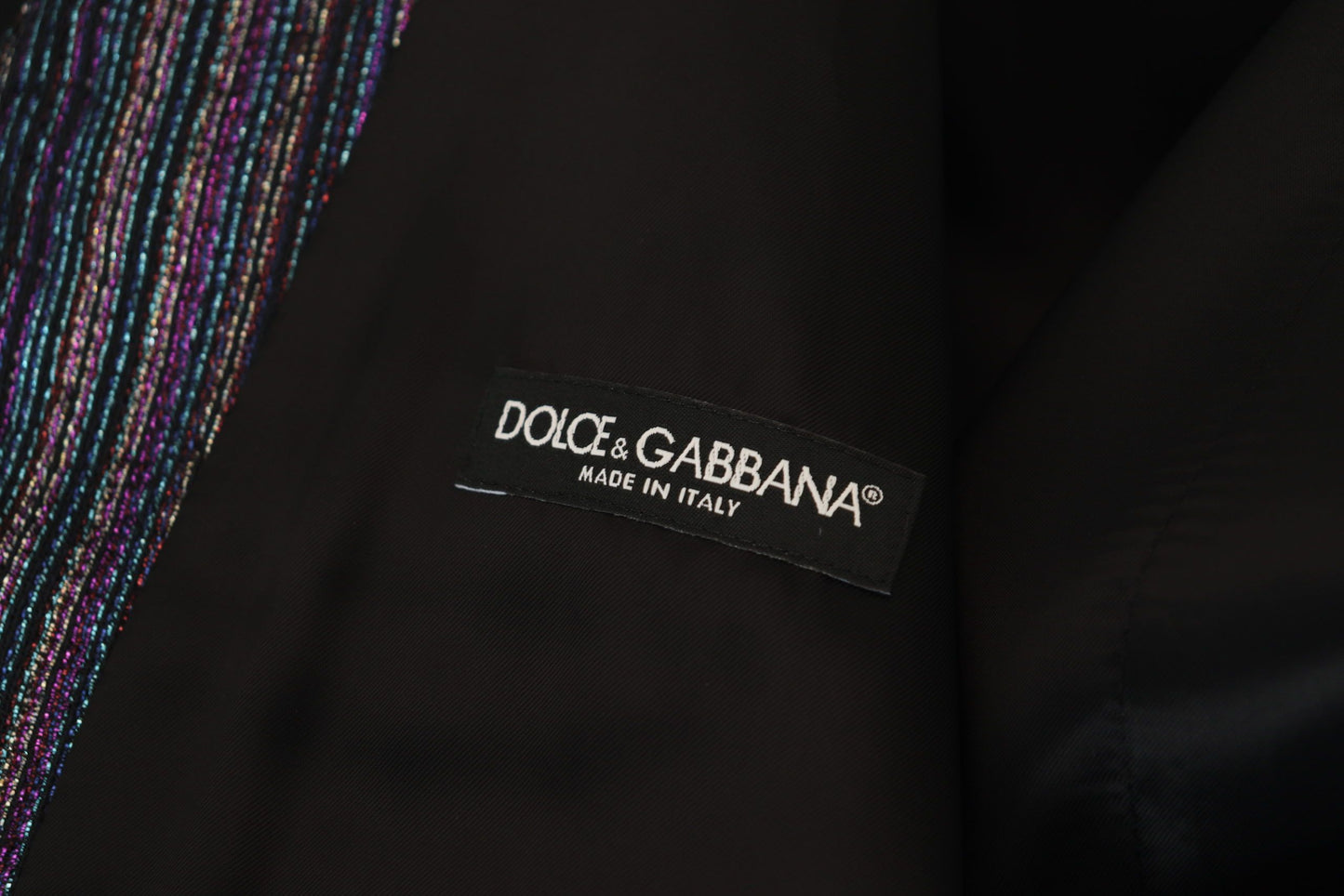 Dolce & Gabbana Mehrfarbige Weste aus Polyester, formelle Weste