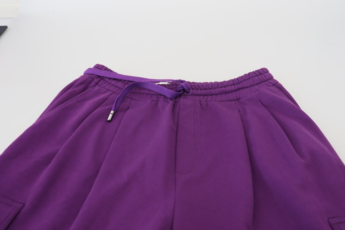 Dolce & Gabbana Lila Baumwoll-Cargo-Jogginghose Jogginghose