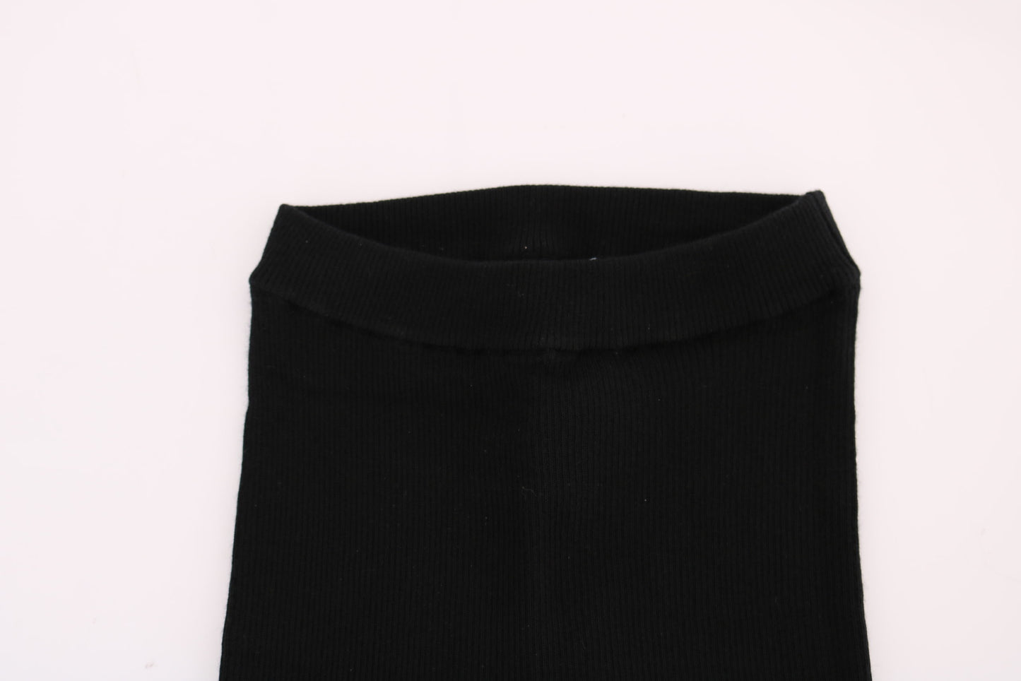 Dolce & Gabbana Schwarze Slim Fit-Kaschmirhose für Damen