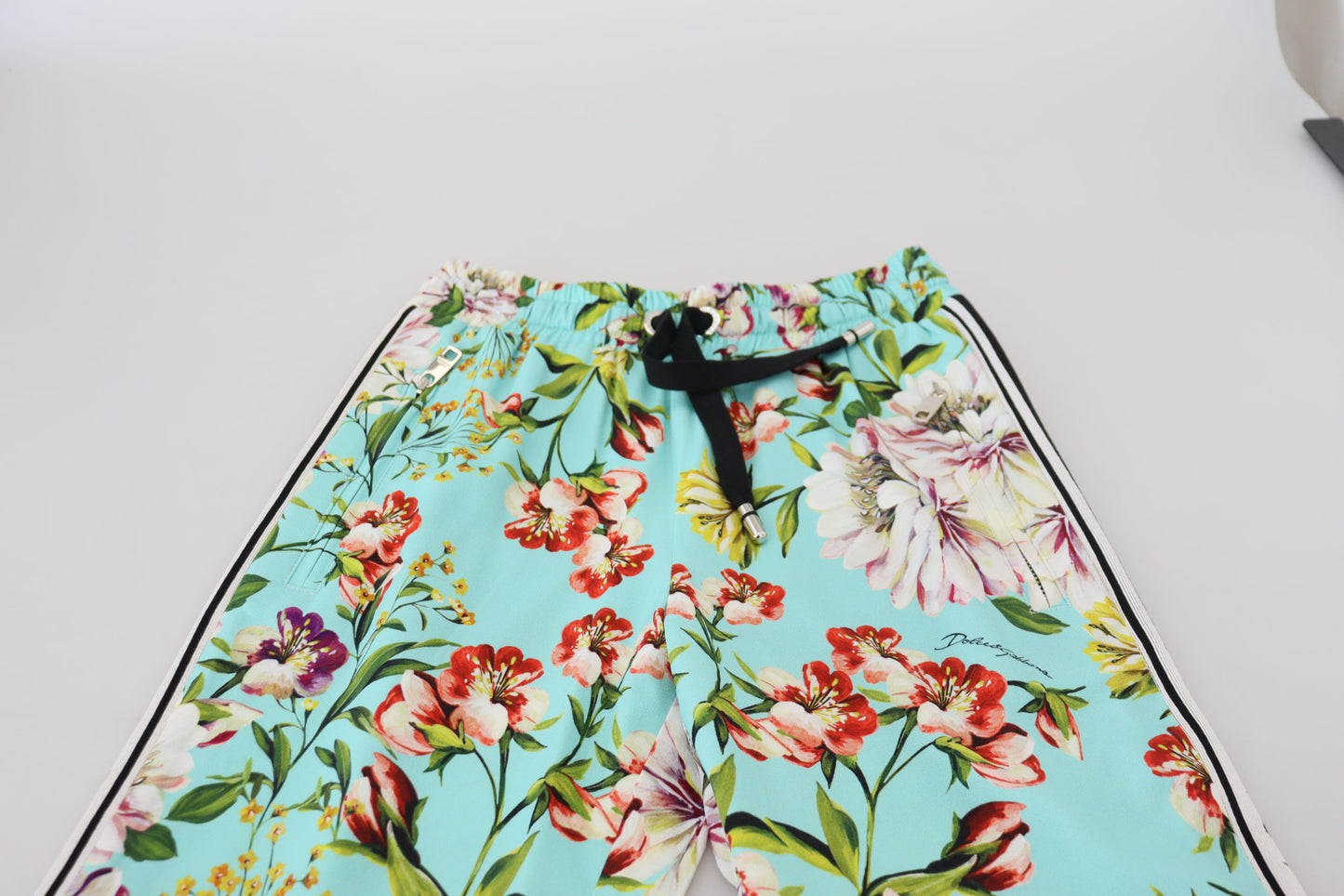 Dolce & Gabbana – Jogginghose mit mehrfarbigem Blumenmuster