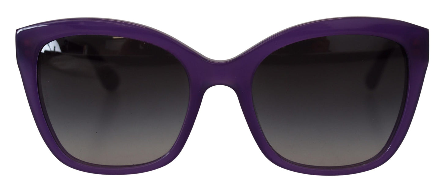 Dolce & Gabbana – Quadratische Sonnenbrille mit Vollrand DG4240 aus Acetat in Lila