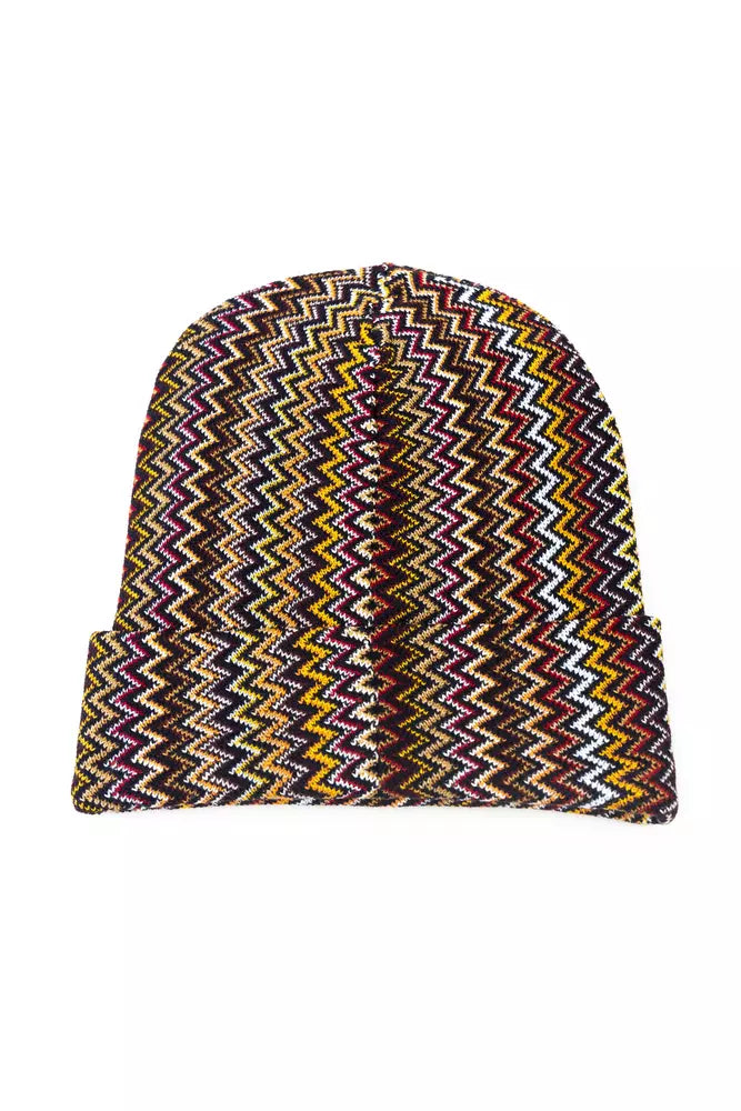 Missoni Mehrfarbige Wollmütze für Herren