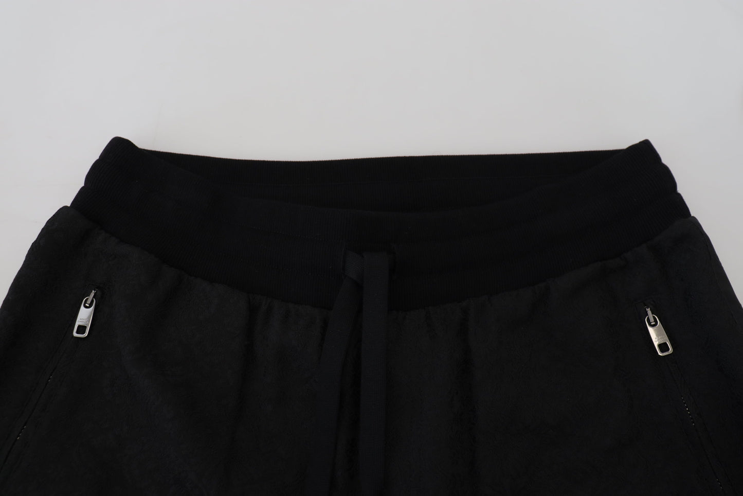 Dolce & Gabbana Schwarze Herren-Jogginghose mit lässigem Schnitt