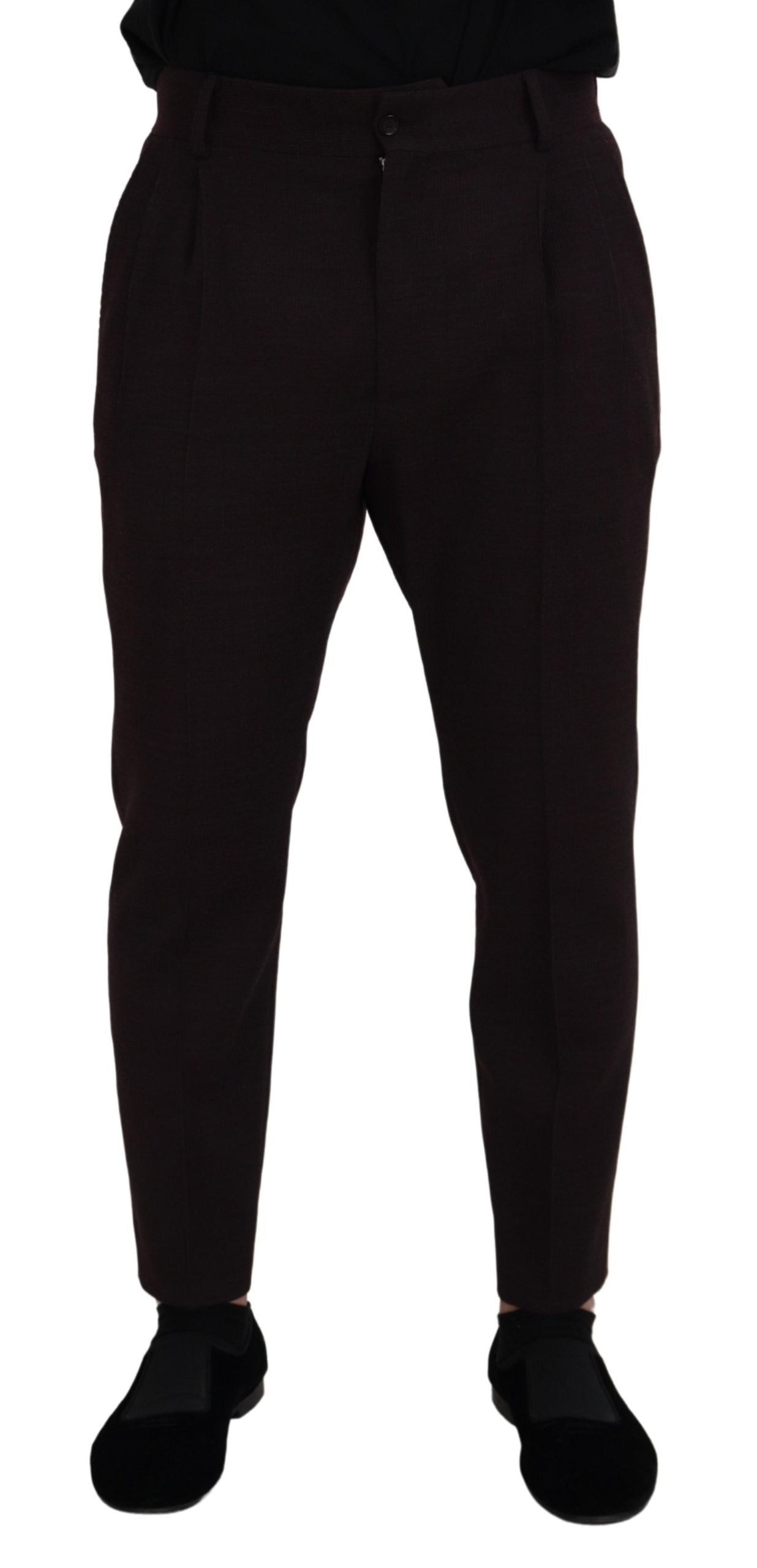 Dolce & Gabbana Braune Chinohose aus Baumwolle für Herren