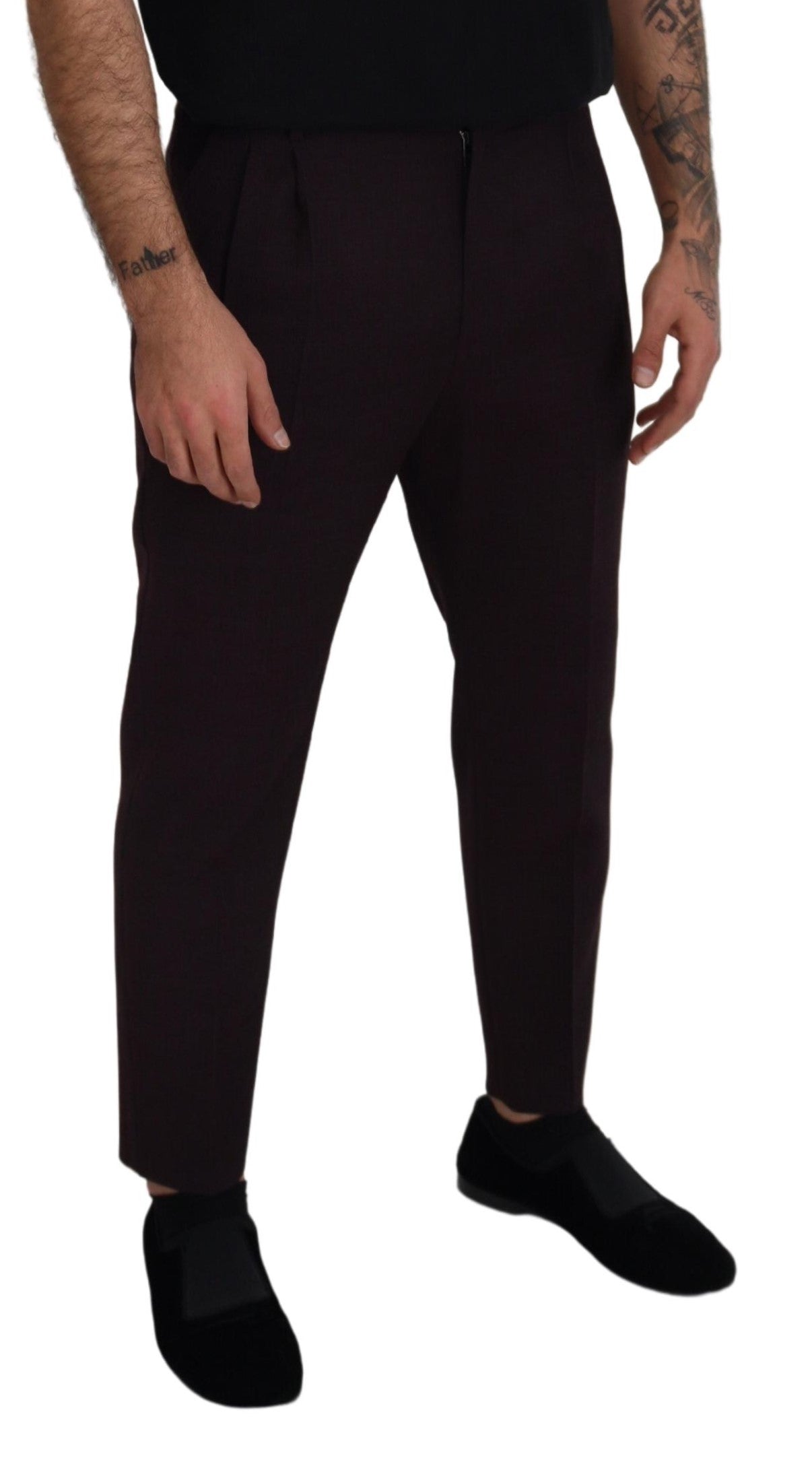 Dolce & Gabbana Braune Chinohose aus Baumwolle für Herren