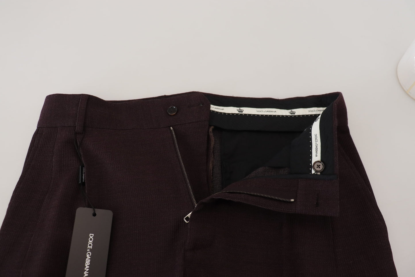 Dolce & Gabbana Braune Chinohose aus Baumwolle für Herren